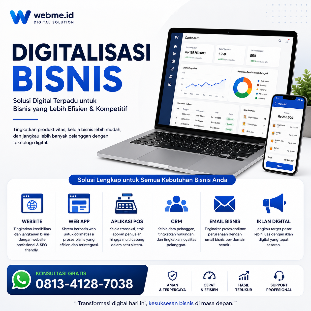 Digitalisasi Bisnis, Kunci Meningkatkan Efisiensi dan Daya Saing