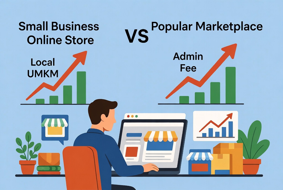 Pentingnya Website Ecommerce saat Biaya Marketplace Naik