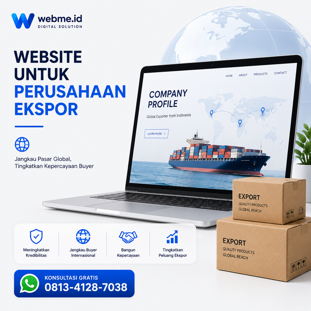 Pentingnya Website Company Profile untuk Perusahaan Ekspor