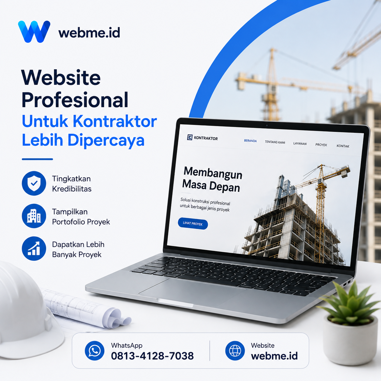 Pentingnya Perusahaan Kontraktor Memiliki Website Profesional