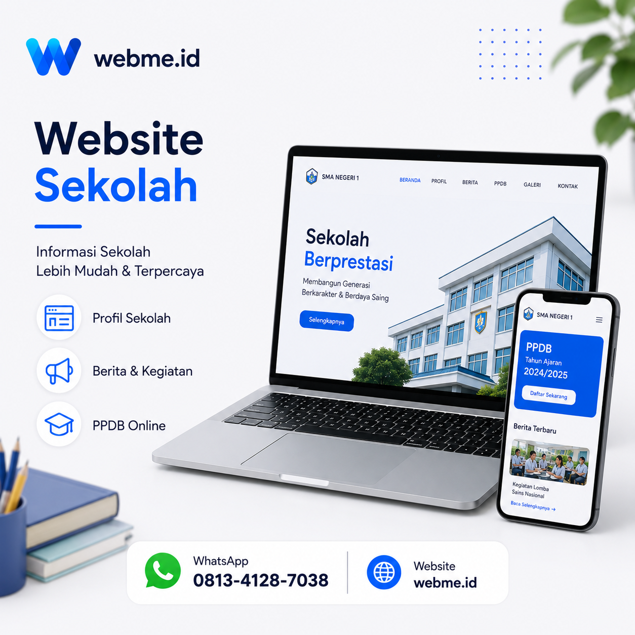 Jasa Pembuatan Website Sekolah Profesional