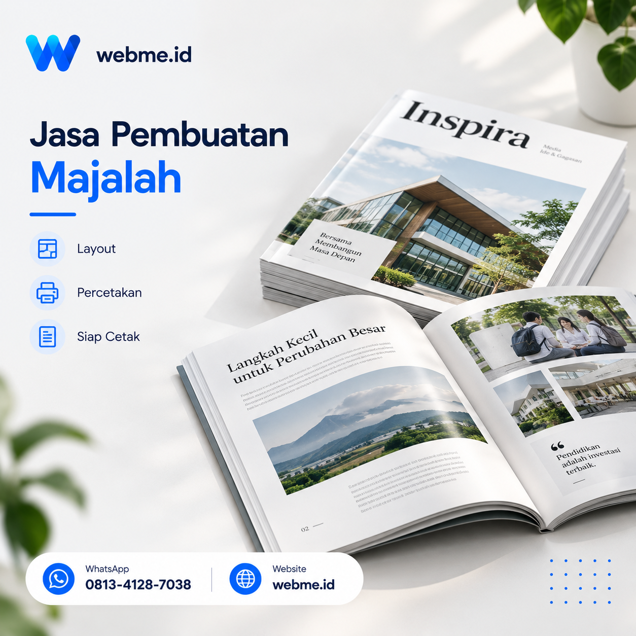 Jasa Pembuatan Majalah dari Layout hingga Percetakan
